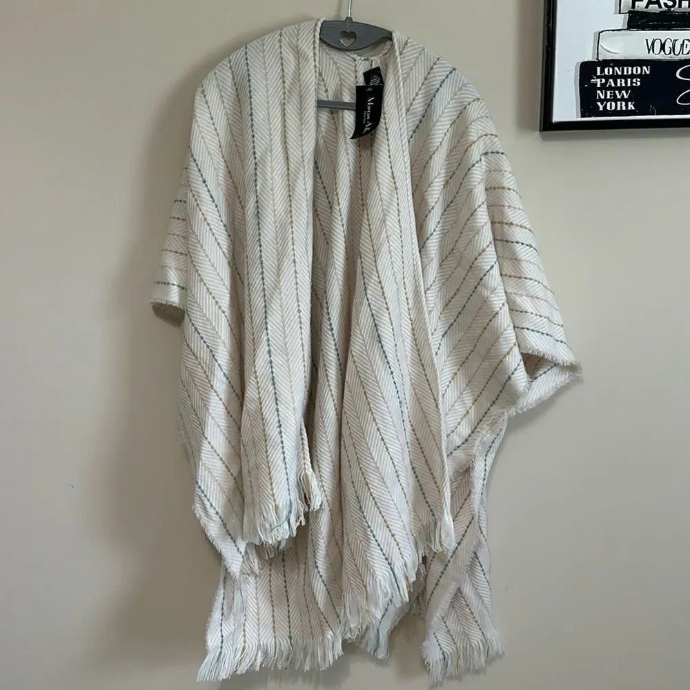 NWT Marcus Adler Poncho Sweater